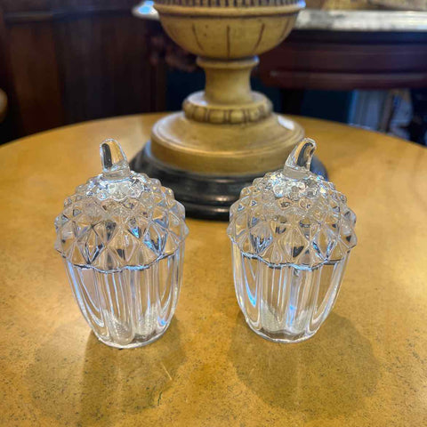 Shannon Crystal Acorn Salt and Pepper