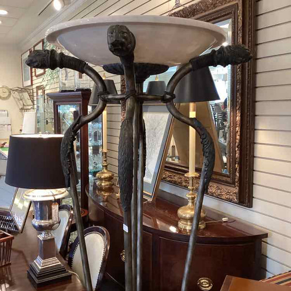 Maitland Smith Iron Torchiere Lamp