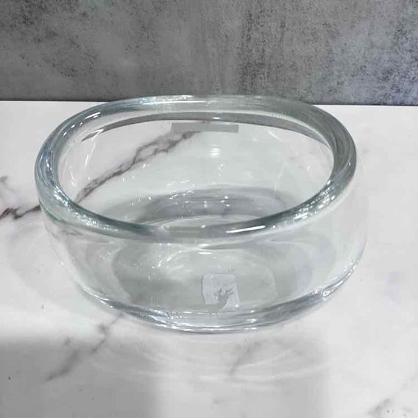 Vintage Orrefors Bowl With Etched Deer