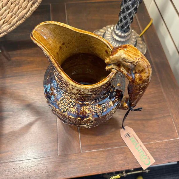 Bennington Pitcher w/ Dog Handle
