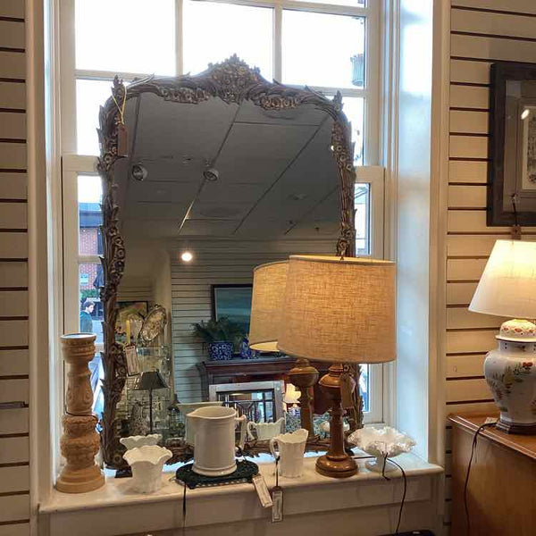 Vintage Distressed French Style Mirror