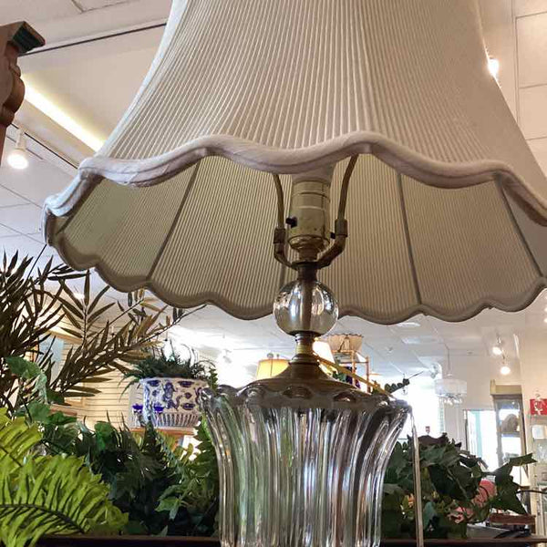 Brass & Glass Lamp