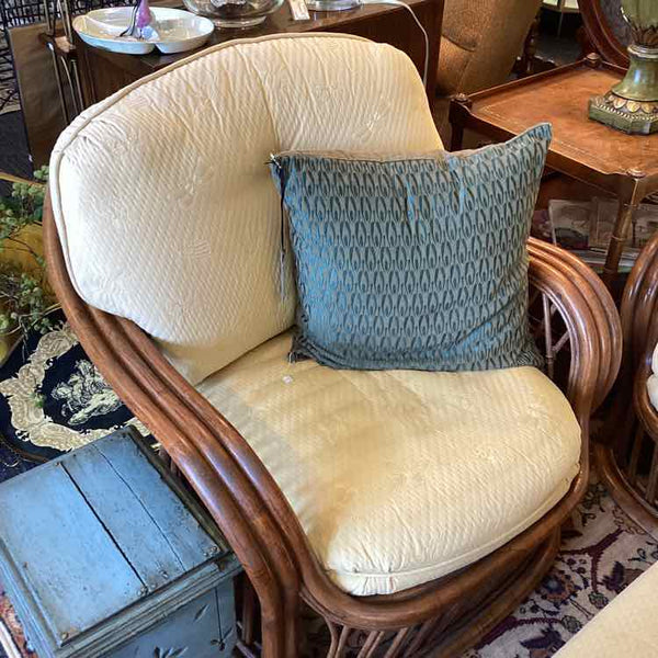 Two Rattan Chairs