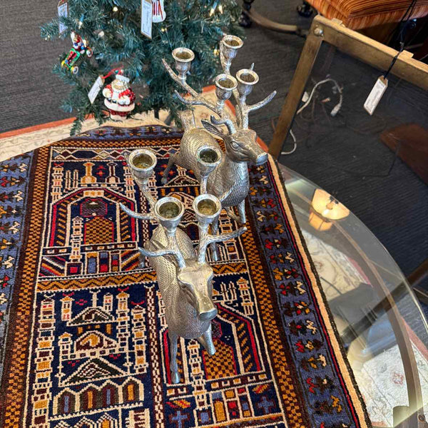Pair SLP Reindeer Candelabras