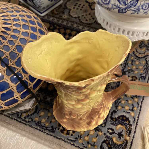 McCoy Harvest Gold And Brown Pitcher