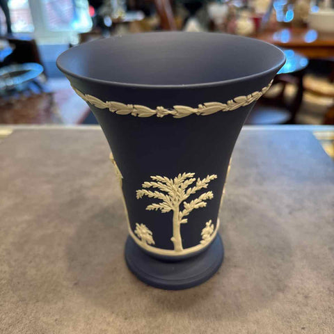 Blue Wedgwood Vase