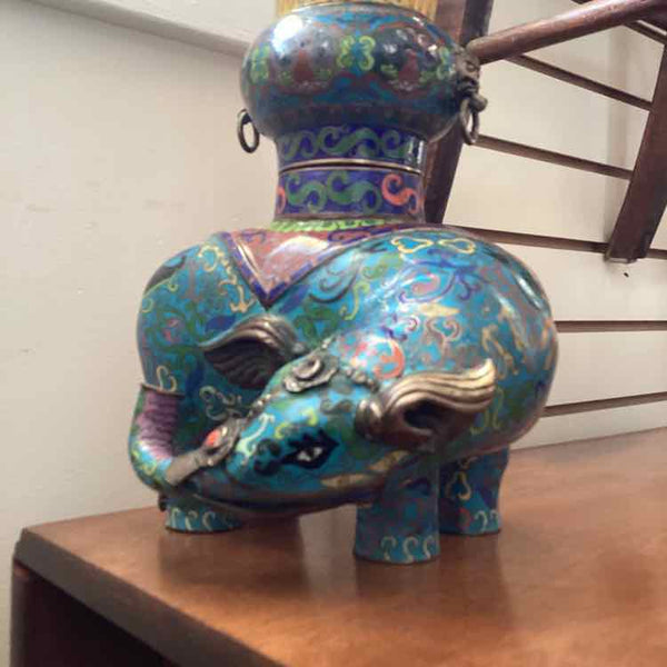 Chinese Cloisonne Incense Burner