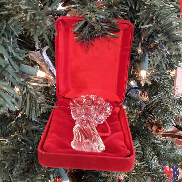 Waterford Peace Angel Ornament w/Box