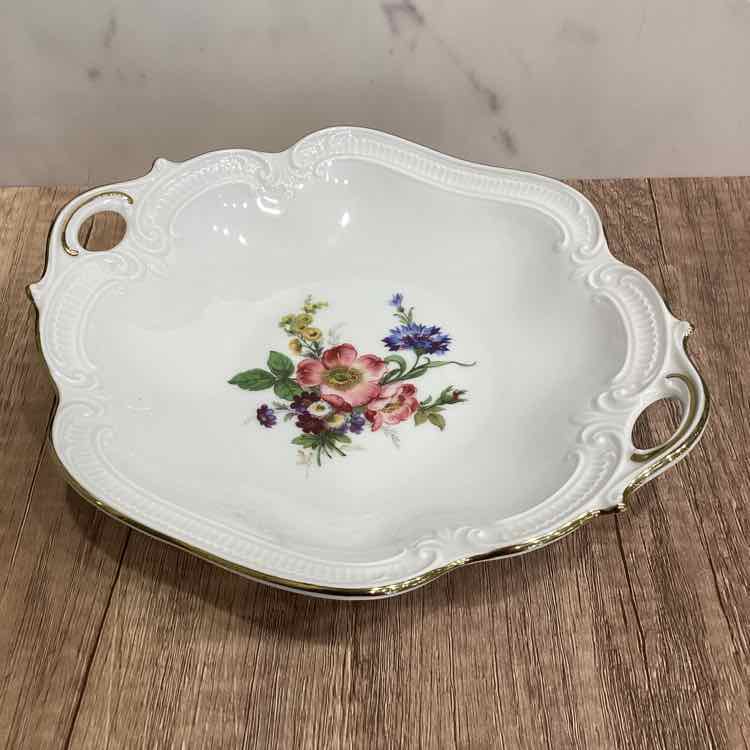 Porcelain Floral Dish