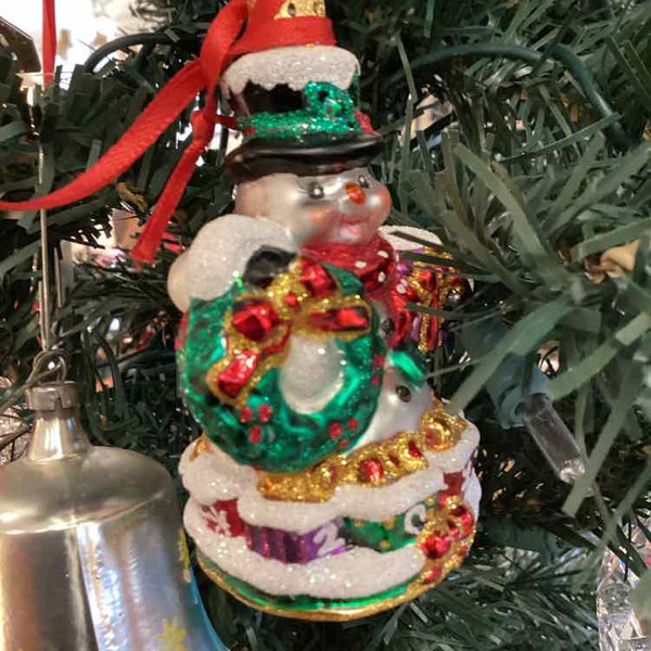 Radko Snowman Ornament 2023 w/Box