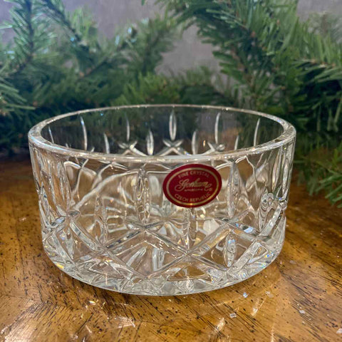 Gorham Crystal Wine Coaster