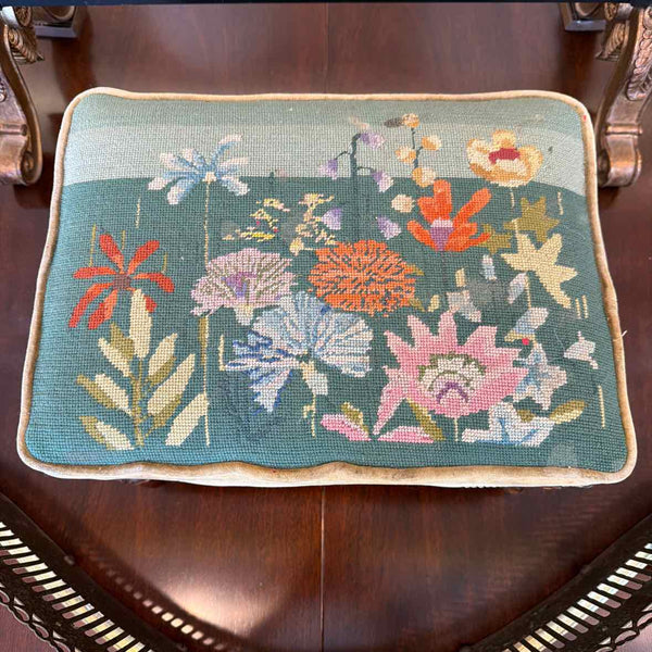 Needlepoint Step Stool