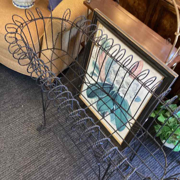 Black Wrought Iron  Planter