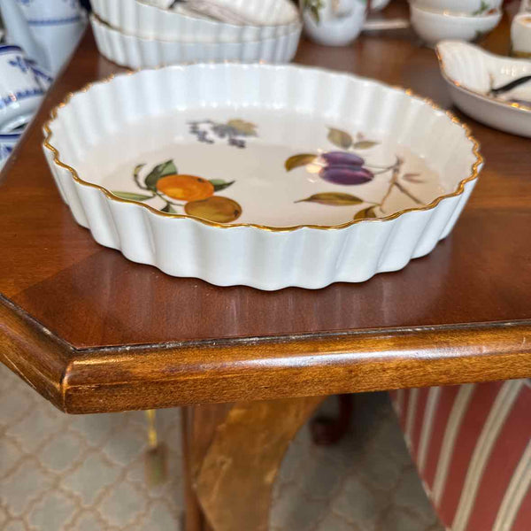 Royal Worcester "Evesham" Quiche Dish