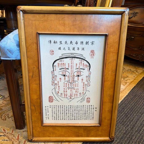 Framed Chinese Medicine Man