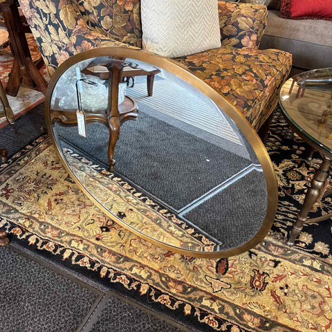 Pottery Barn Oval Beveled Mirror