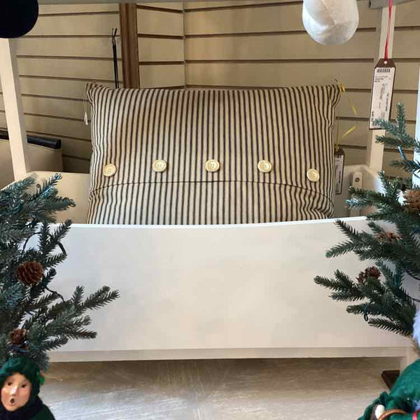White Bookshelf w/ Toy Container
