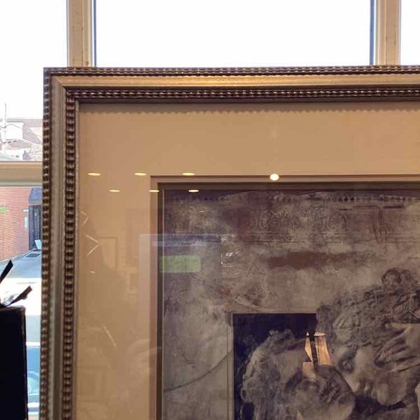 "Stoic Romance" In A Silver Frame
