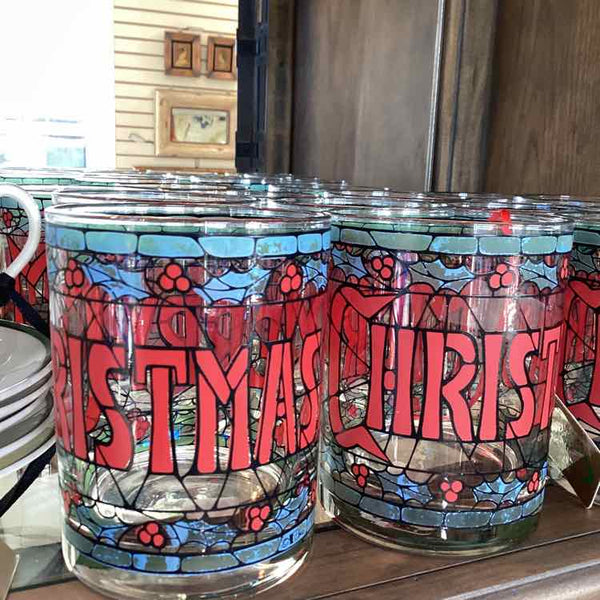 Set of 14 Christmas Glasses