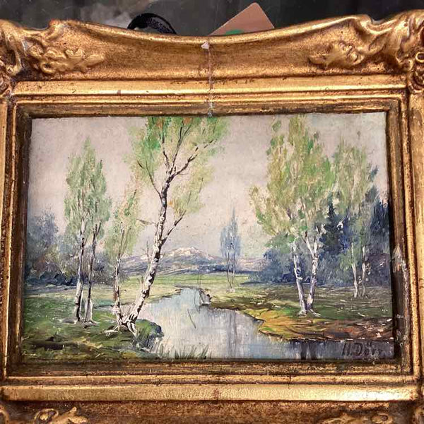 Pair Of Framed Landscape Oil Paintings