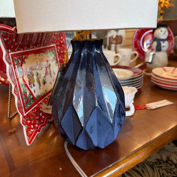 Dk. Blue Lamp (Crate & Barrel)