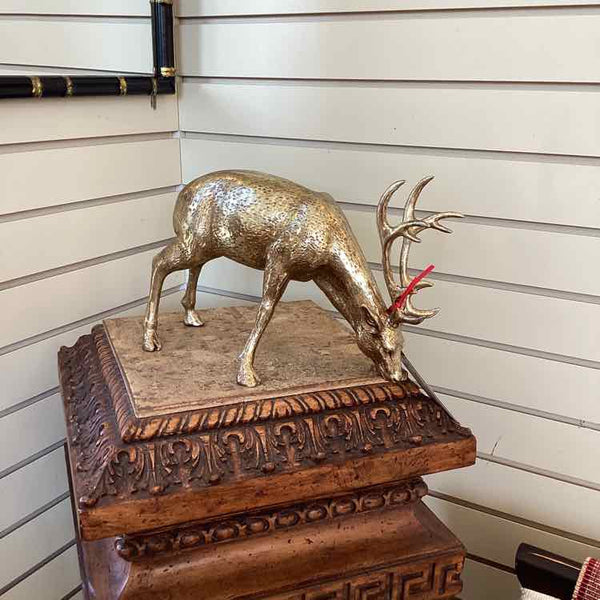 Gold Resin Deer