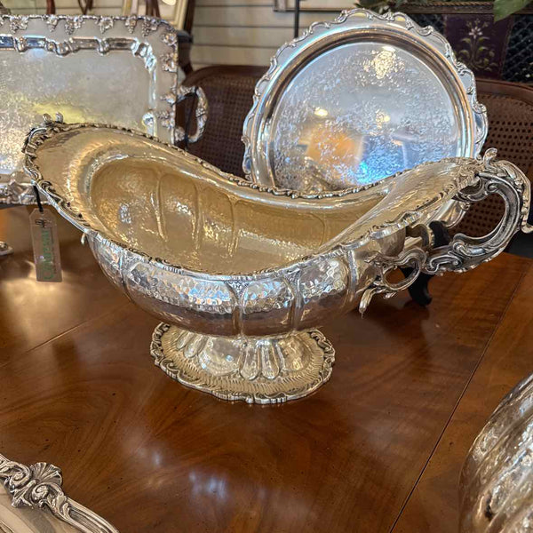 Hammered Silver Bowl