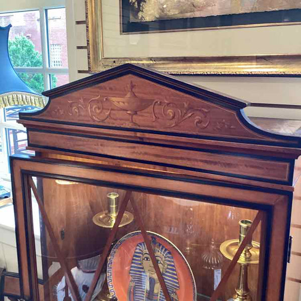 Landstrom Furniture Vintage Lighted  Cabinet