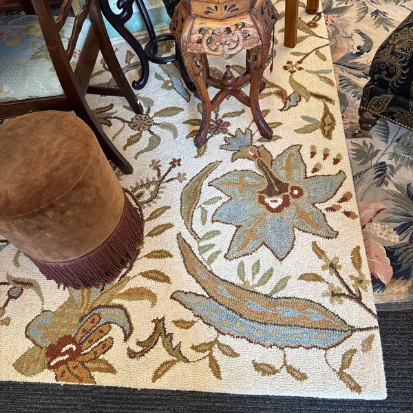 Wool Botanical Rug