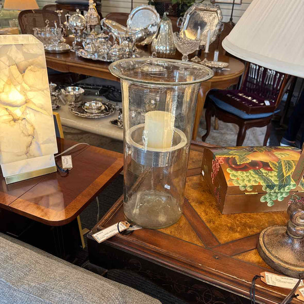 Pair Of Hurricane Vase Candleholders