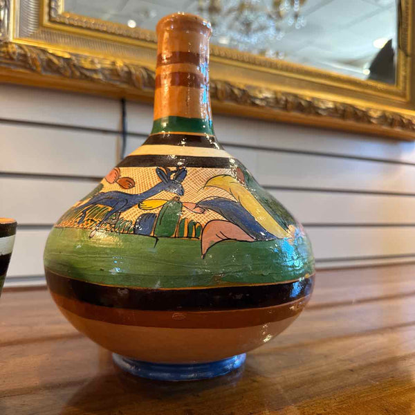 Handpainted Mexican Jar