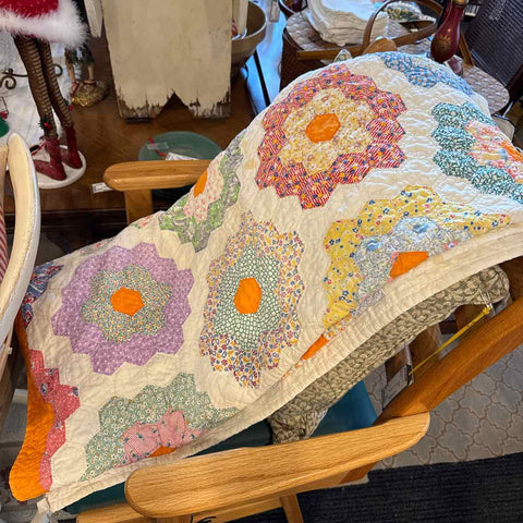 Grandma's Flower Garden Quilt