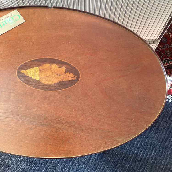 "As Is" Baker Oval Table