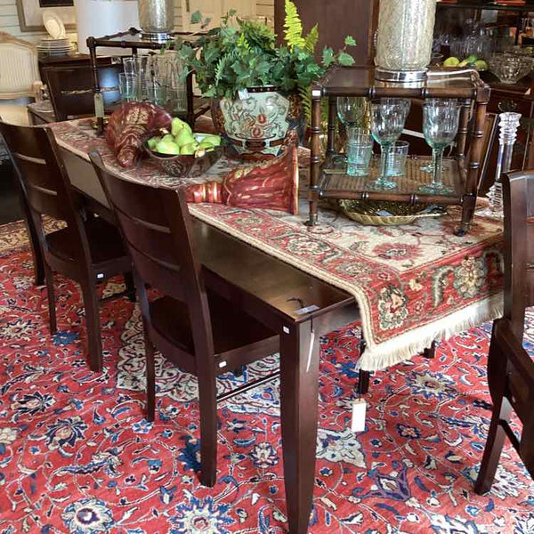 Walter E. Smithe "Bon Appetit" Dining Table And Six Chairs