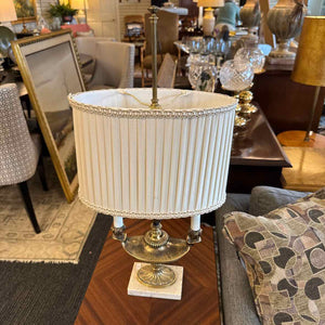 Double Brass Lamp