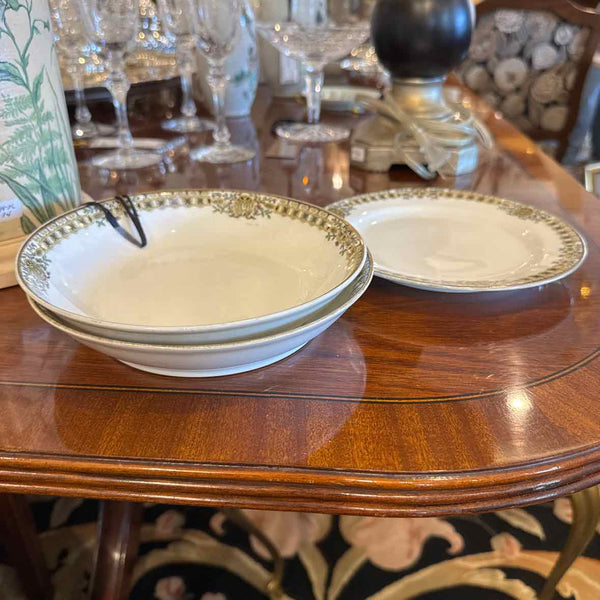 Set of 3 Limoges China