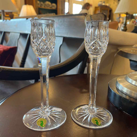 Pair Of Waterford Candlesticks