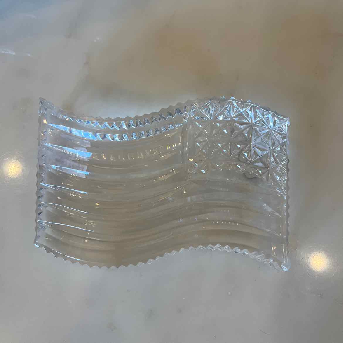 Waterford Flag Paperweight