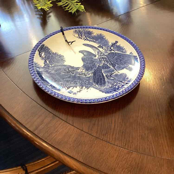Eagle Pine Branch Vintage Plate