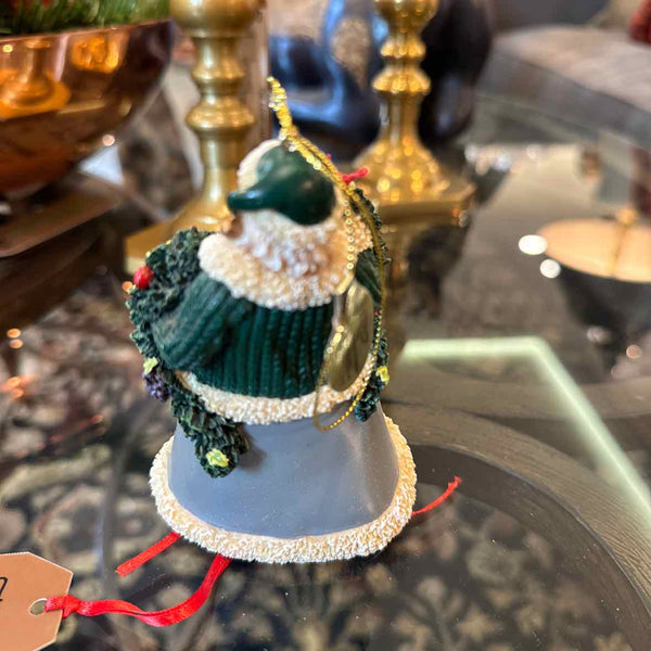 Thomas Kinkade Santa Ornament - Winter Scene on Cape