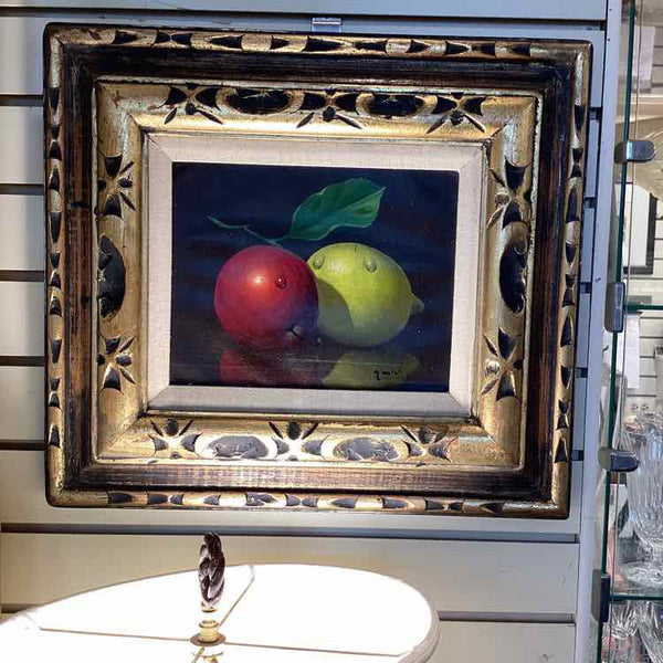 Fruit Oil Painting in Gold Frame