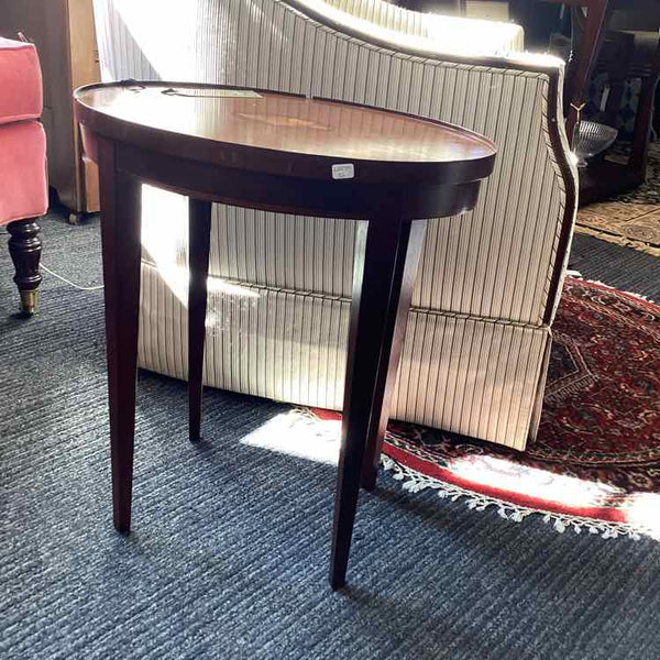 "As Is" Baker Oval Table