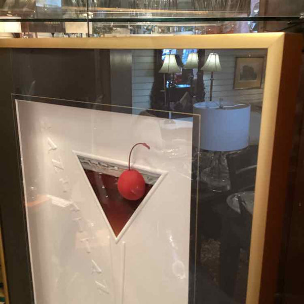 "Manhattan" Embossed Framed Art