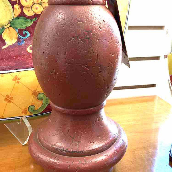 Red Decorative Finial