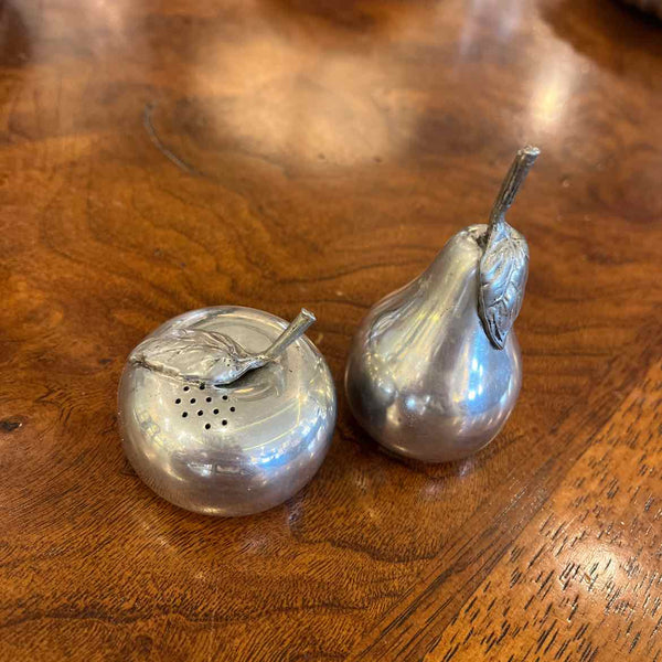 Pewter Salt and Pepper