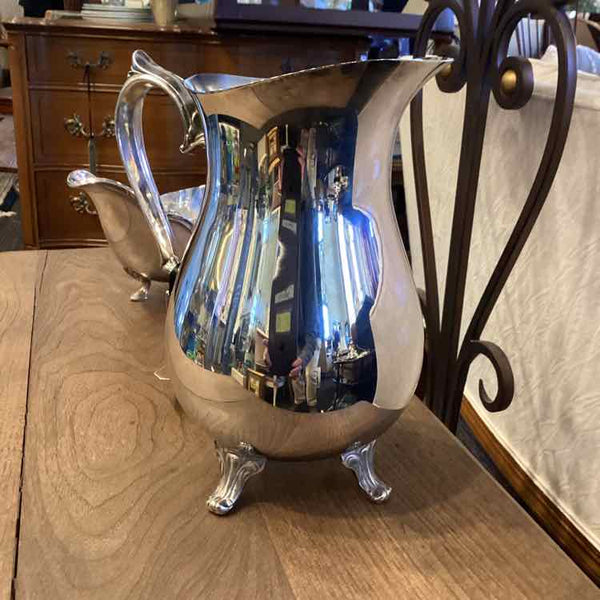 Antique Silver Water Pitcher