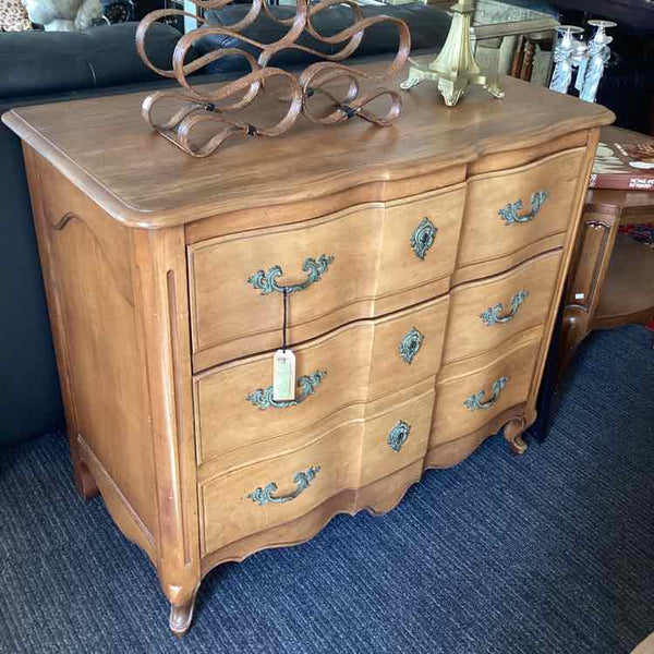 "As Is" Three Drawer French Dresser