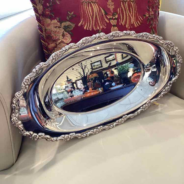 Silverplate Oval Platter
