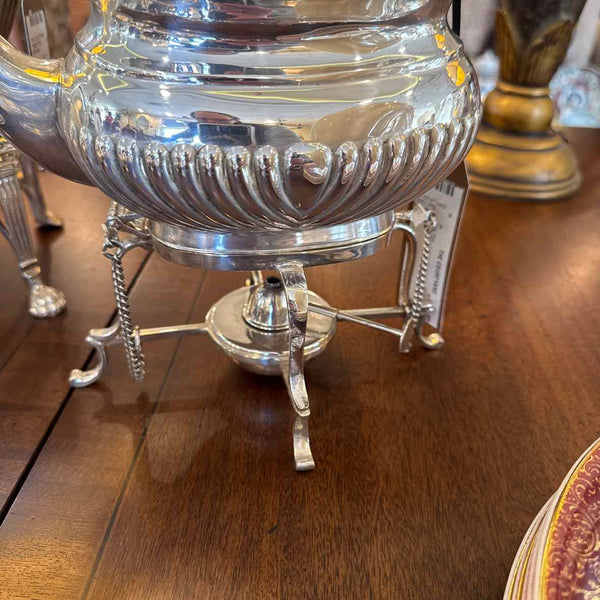 Antique English Teapot & Stand