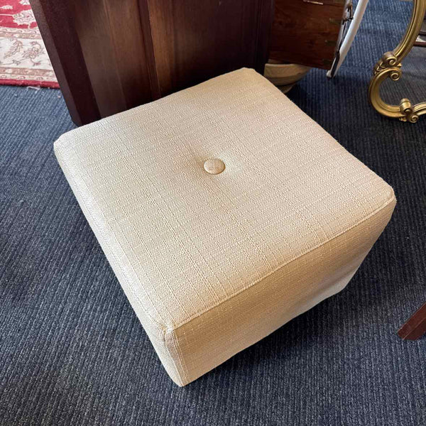 Beige Ottoman